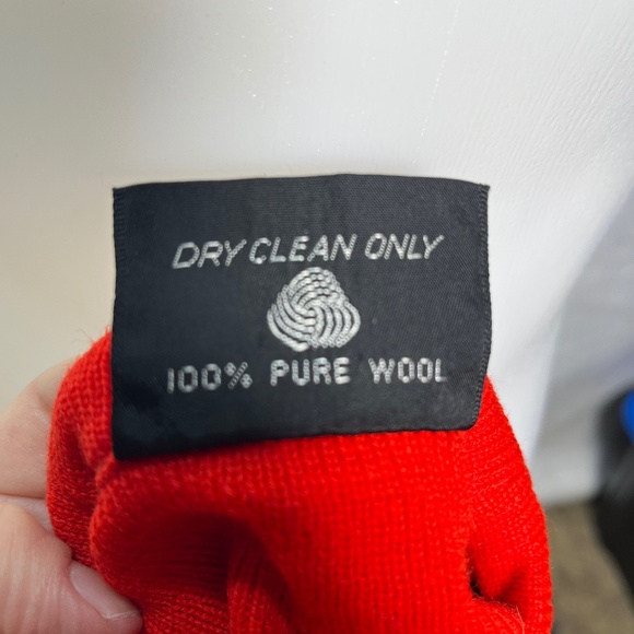 Vintage 100% Wool Lido of California Sweater Mens Small - Picture 6 of 7